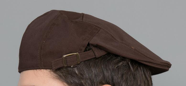 素面立體型貝雷帽英倫學院帽