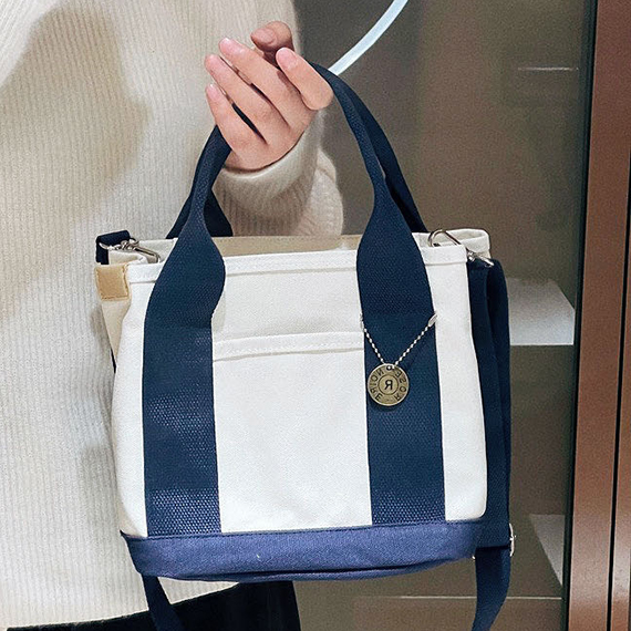 兩用帆布托特包