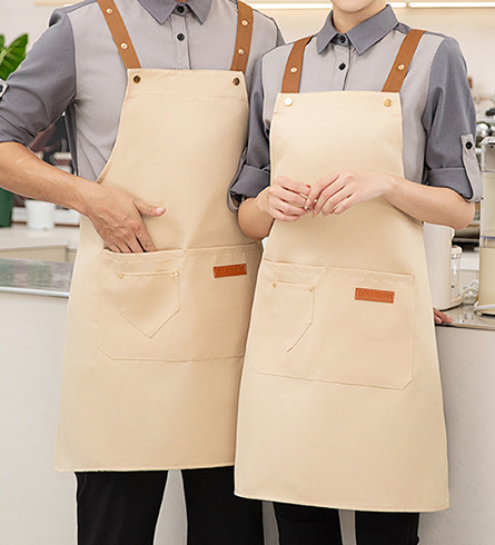 防水防污背帶式圍裙