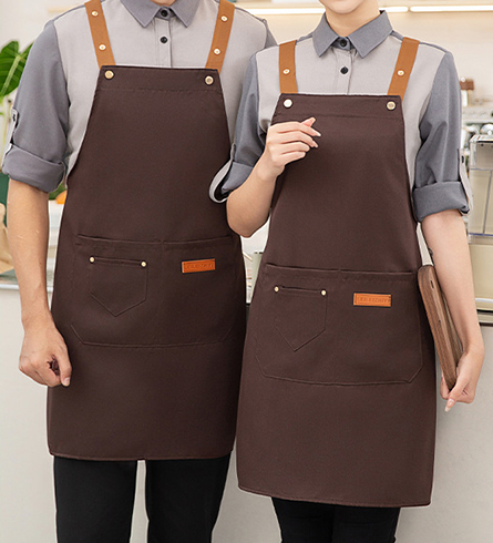 防水防污背帶式圍裙