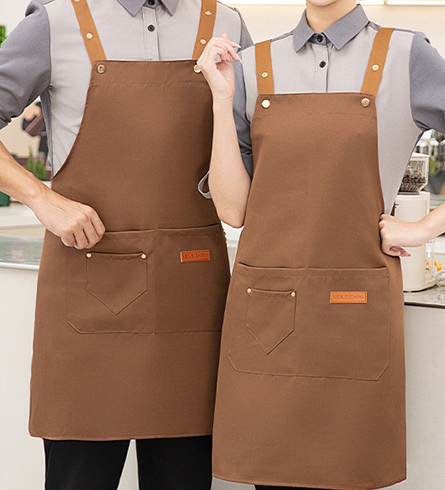 防水防污背帶式圍裙