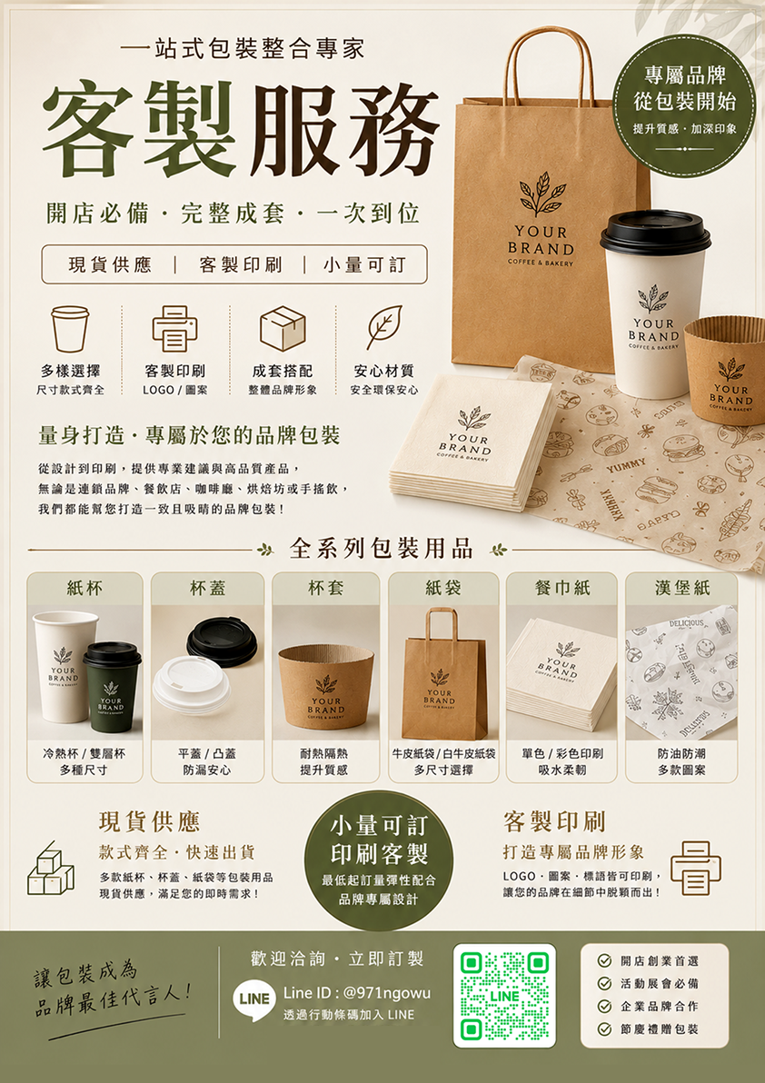 紙類客製服務